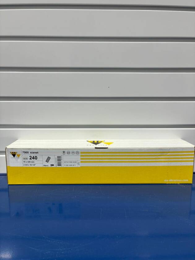 P240 Sia Net Sanding Strips 70x420mm x50