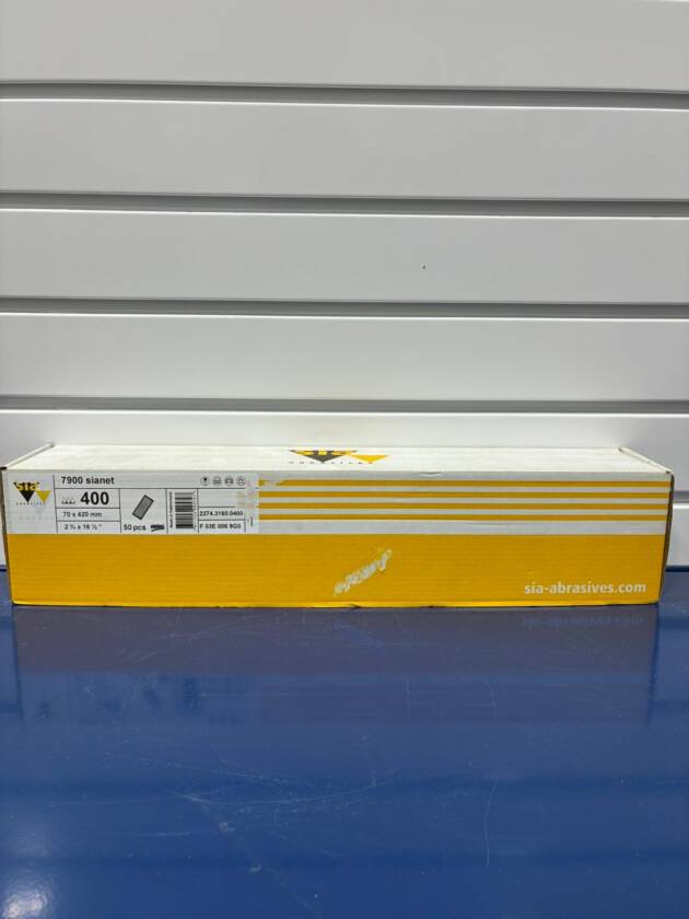 P400 Sia Net Sanding Strips 70x420mm x50
