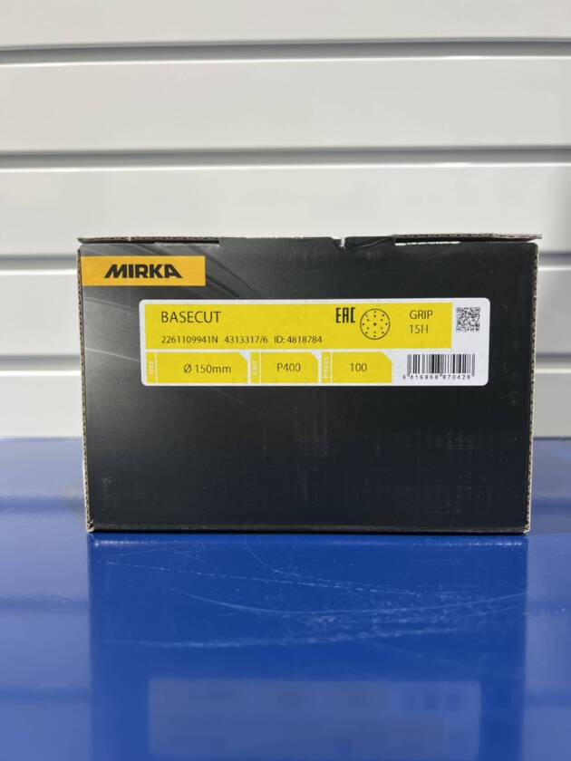 Mirka Basecut P400 Grit Discs Box of 100