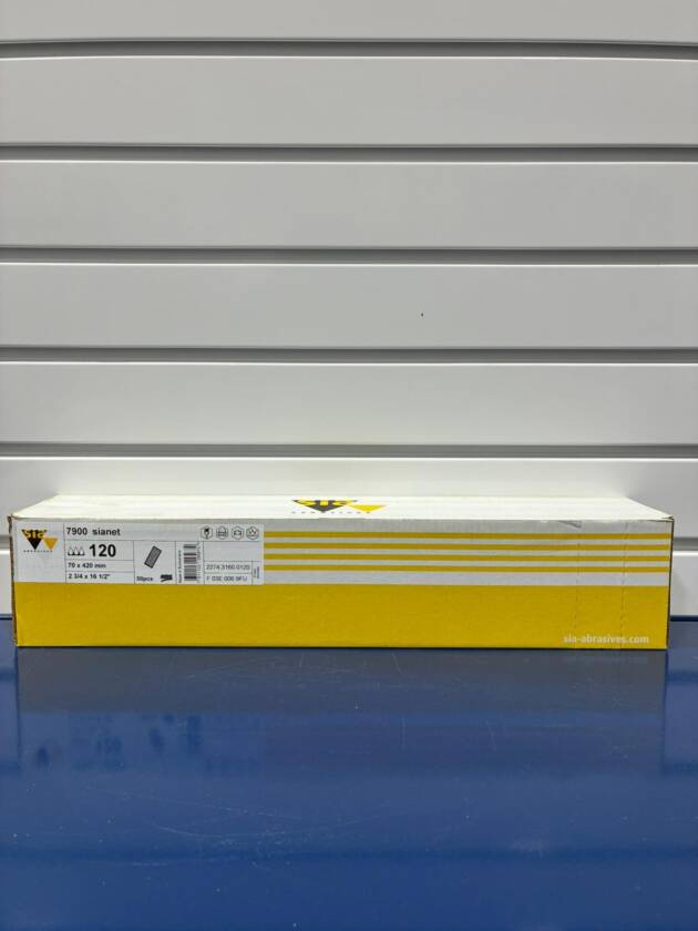 P120 Sia Net Sanding Strips 70x420mm x50