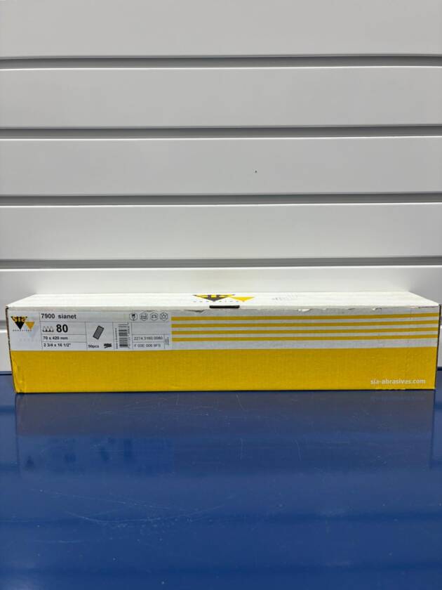 P80 Sia Net Sanding Strips 70x420mm x50