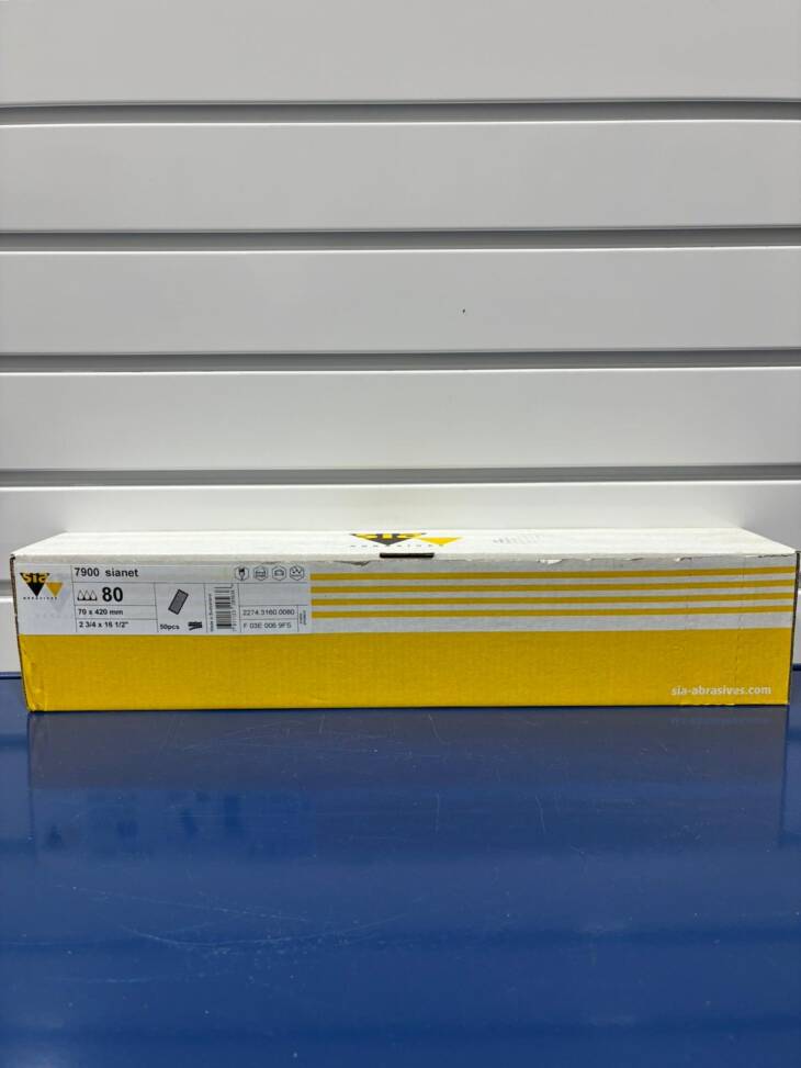 P80 Sia Net Sanding Strips 70x420mm x50